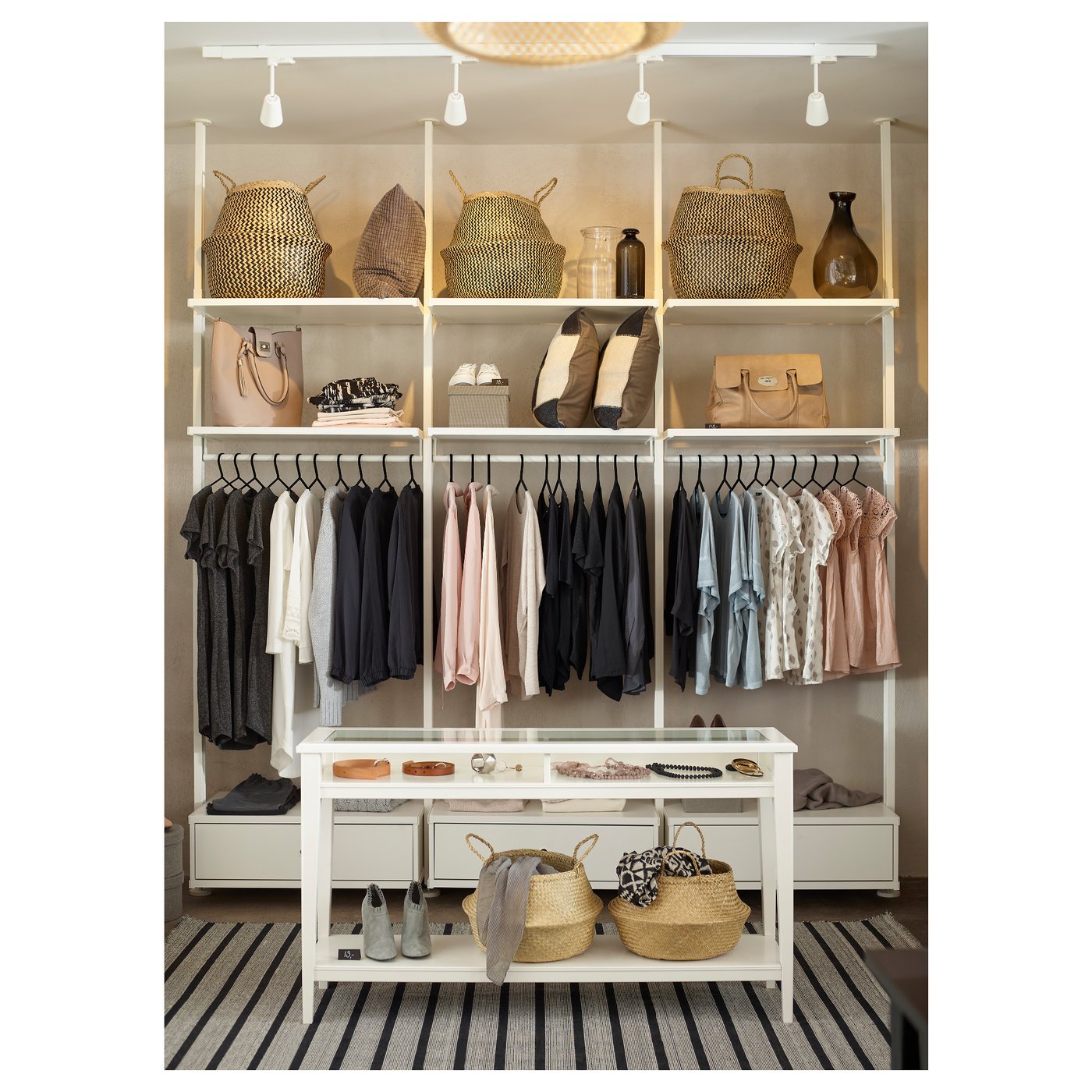 SKENINGE Track White 1 m IKEA