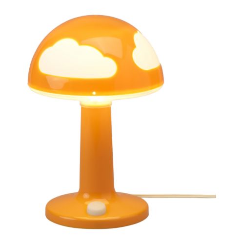 SKOJIG Table lamp, orange