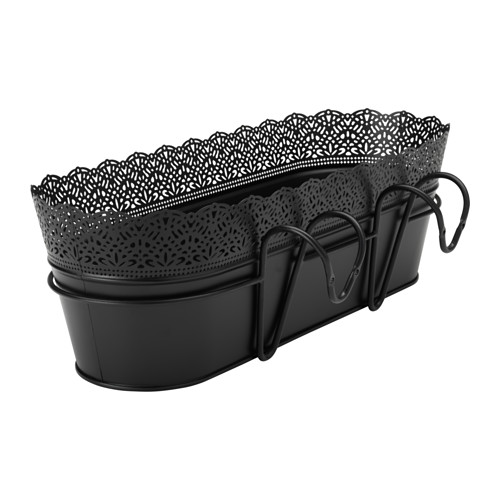 IKEA SKURAR flower box with holder