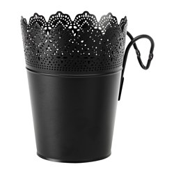IKEA SKURAR plant pot with holder