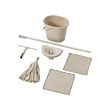 IKEA SKVALPA 7-piece cleaning set w string mop