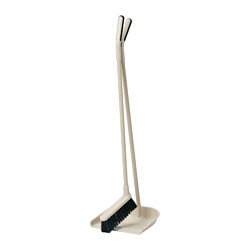IKEA SKVALPA dustpan/broom Easy to store since the handle also functions as a holder for the broom.