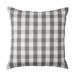 IKEA SMÅNATE cushion cover The zipper makes the cover easy to remove.