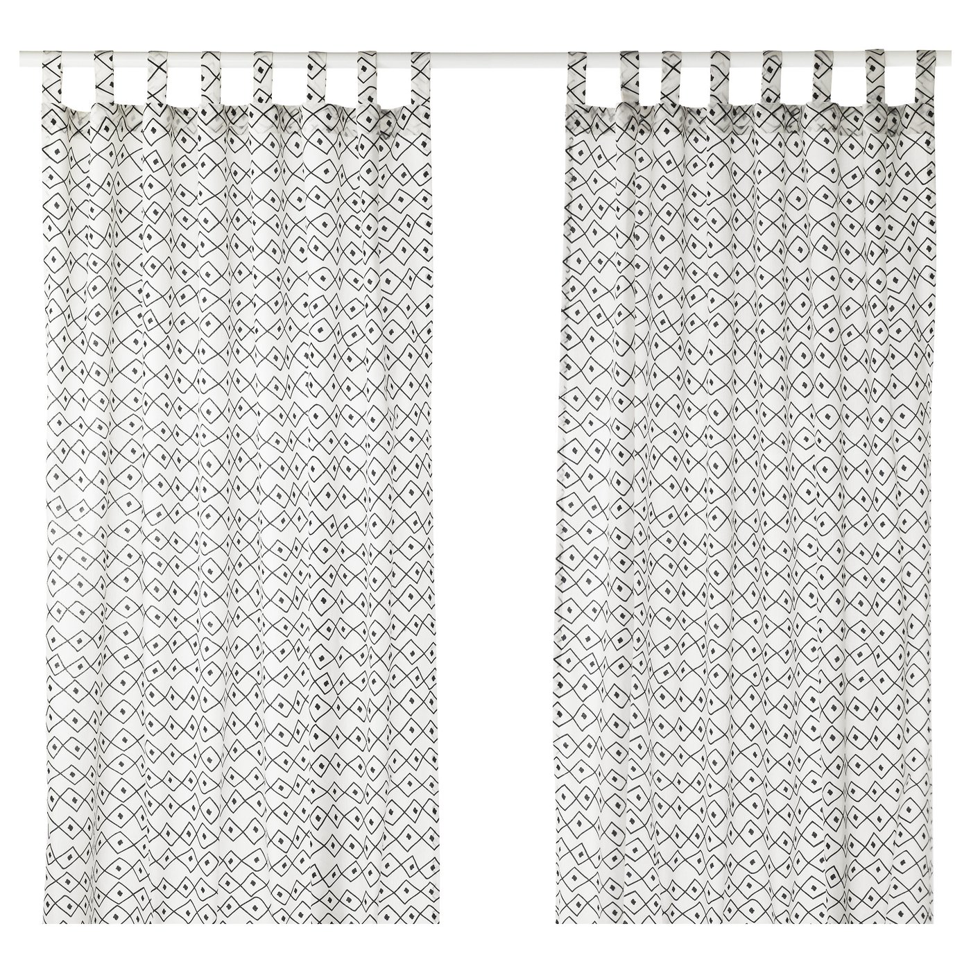 IKEA SOMMAR 2017 curtains, 1 pair