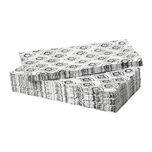 IKEA SOMMAR 2017 paper napkin The napkin is highly absorbent because it’s made of three-ply paper.