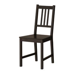 IKEA STEFAN chair Solid wood is a hardwearing natural material.