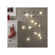 IKEA STRÅLA LED lighting chain with 12 bulbs