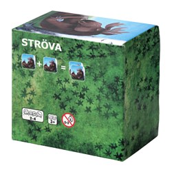 IKEA STRÖVA card game, 17 pairs