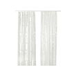 IKEA STRANDRÅG sheer curtains, 1 pair