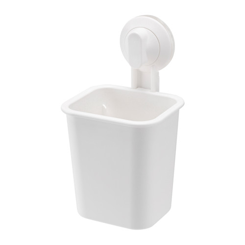 STUGVIK Toothbrush holder with suction cup White IKEA