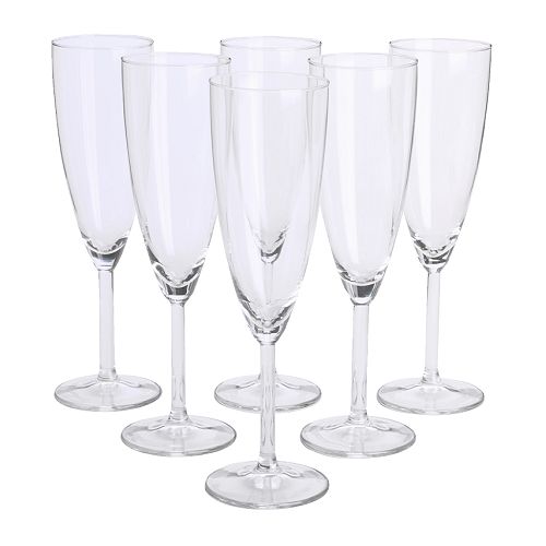 IKEA SVALKA champagne glass Dishwasher-safe.