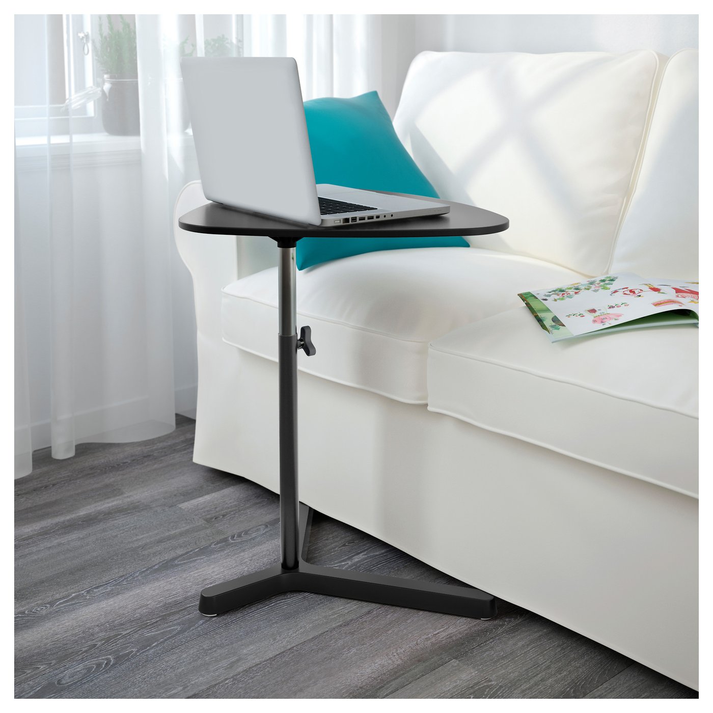 SVARTÅSEN Laptop stand Black 60 x 50 cm IKEA