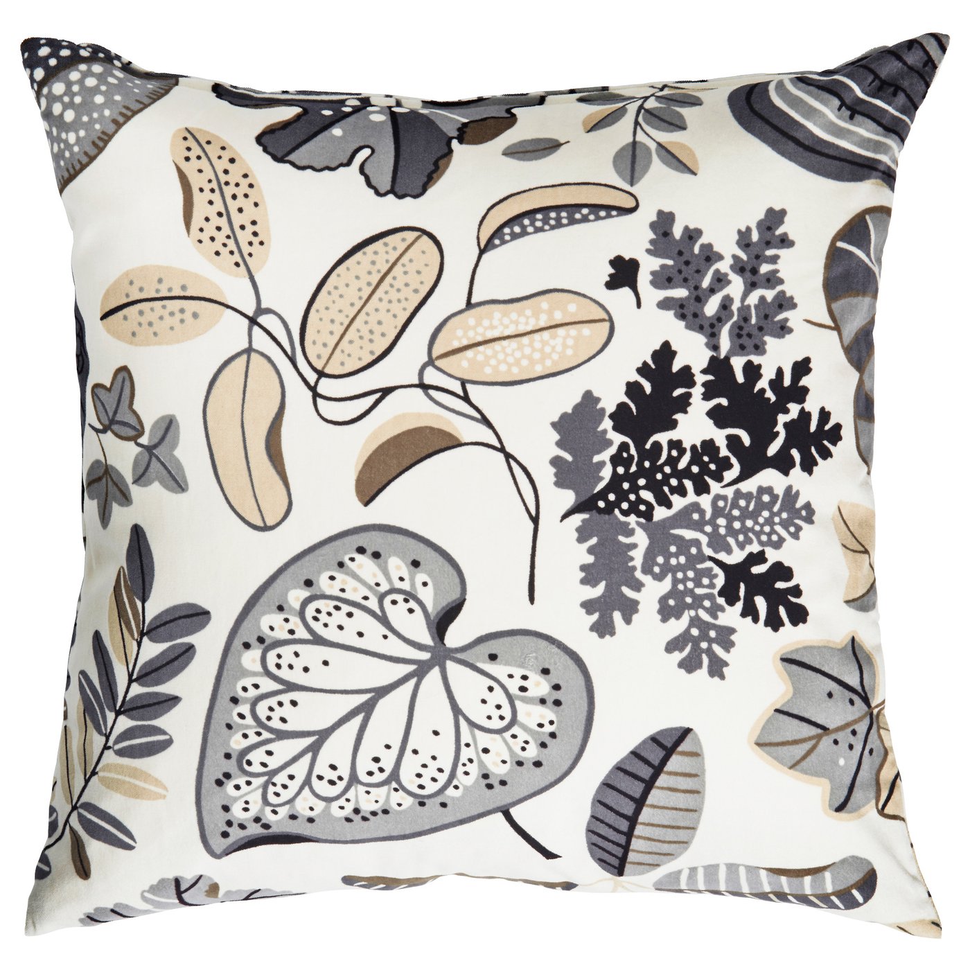 IKEA SYSSAN cushion Cotton velvet gives depth to the colour and softness to the touch.
