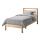IKEA TARVA bed frame Made of solid wood, which is a hardwearing and warm natural material.