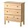 IKEA TARVA chest of 3 drawers Made of solid wood, which is a hardwearing and warm natural material.