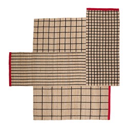 IKEA TERNSLEV rug, flatwoven Easy to vacuum thanks to its flat surface.