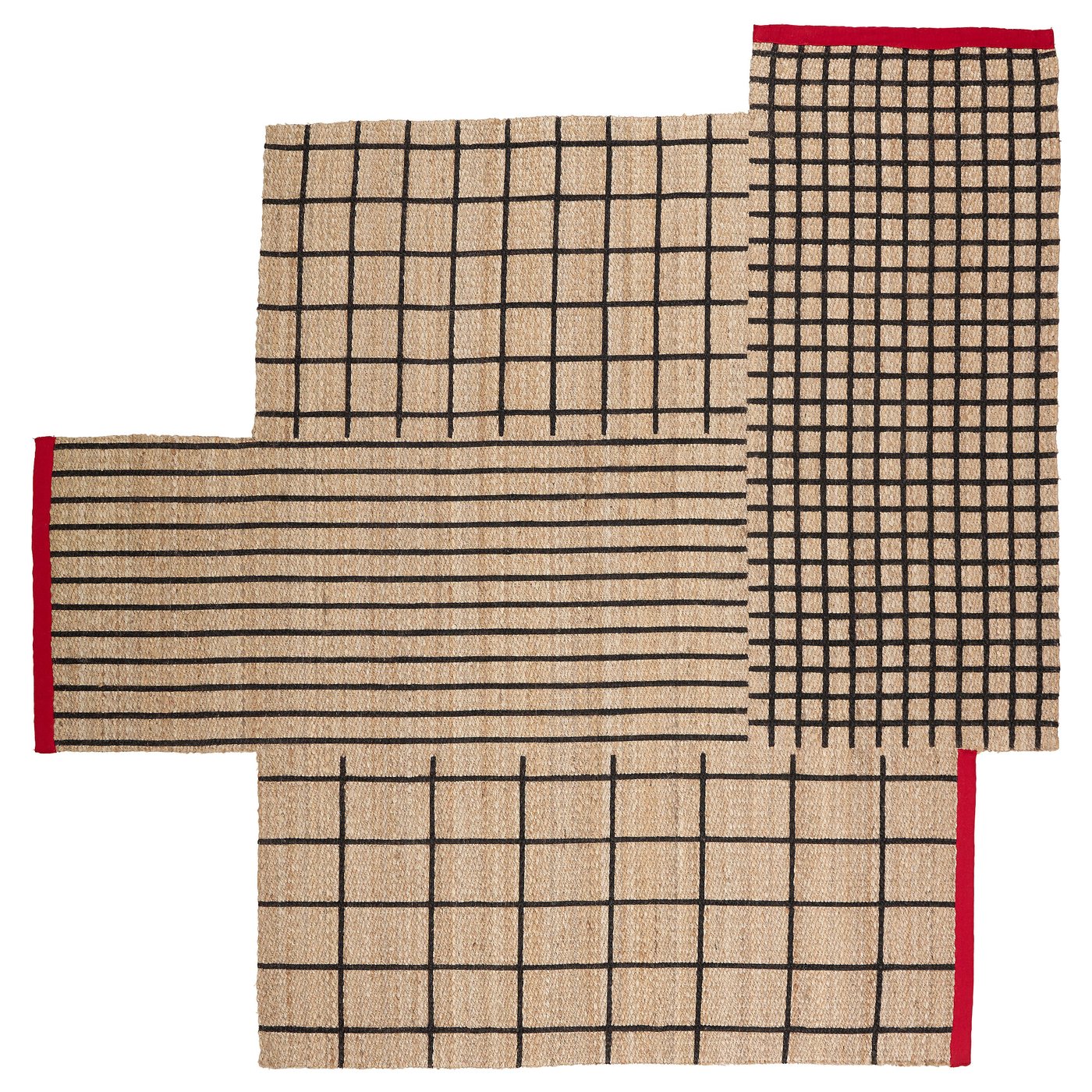 IKEA TERNSLEV rug, flatwoven Easy to vacuum thanks to its flat surface.