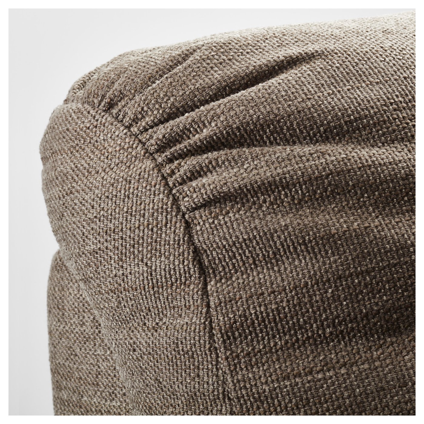 TIDAFORS Corner sofa with arm left Hensta light brown IKEA