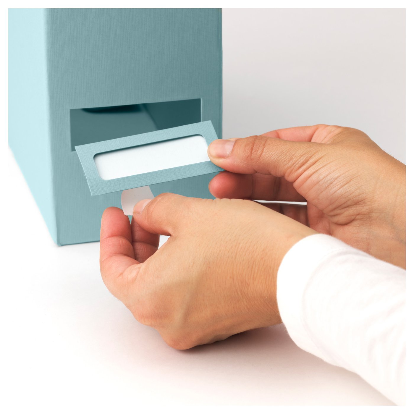 TJENA Magazine file Light blue IKEA