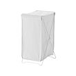 IKEA TORKIS laundry basket The two separate compartments help you to sort and organise your laundry.