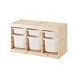 IKEA TROFAST storage combination with boxes