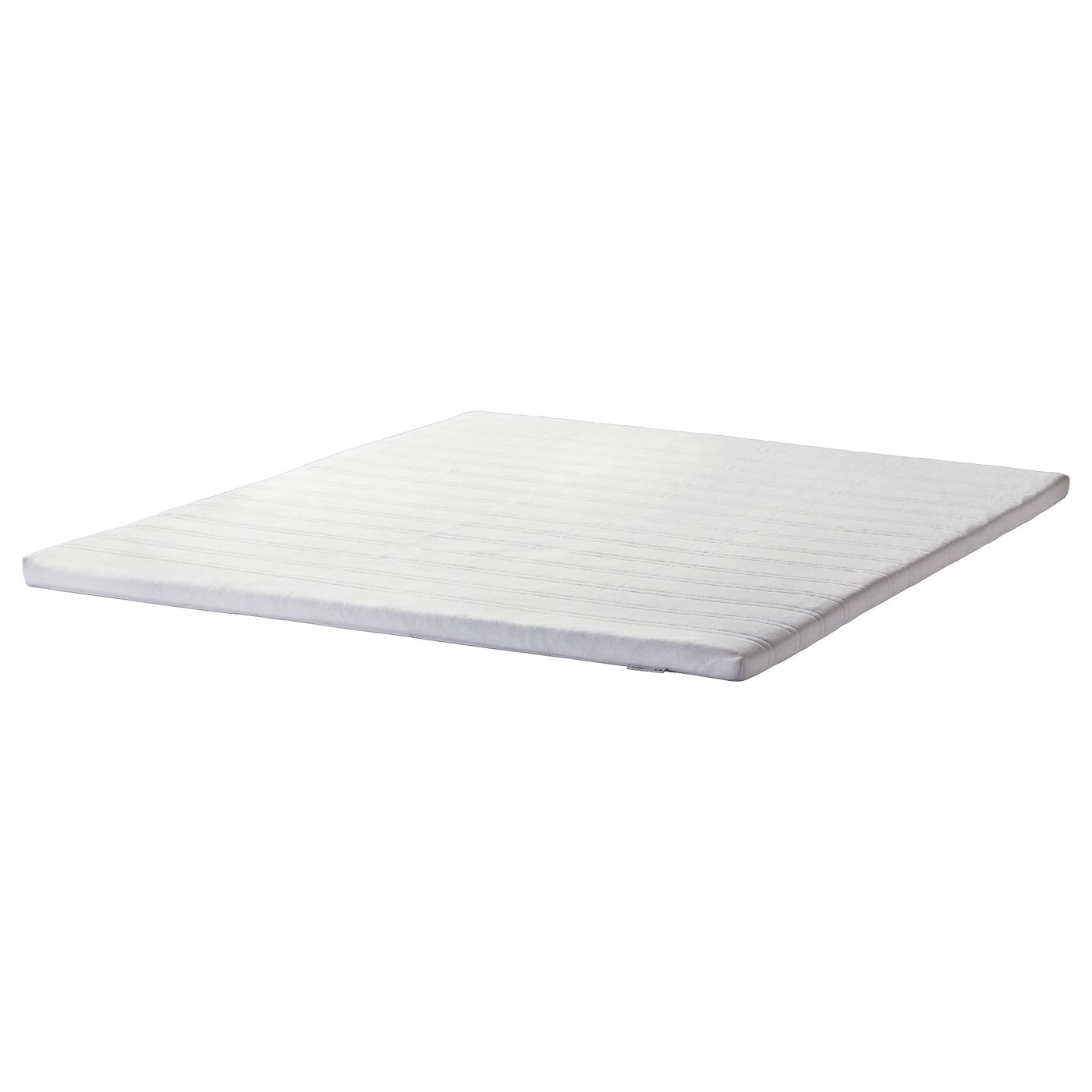 IKEA TUDDAL mattress topper Easy to bring home since it is roll packed.