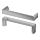 IKEA TYDA handle These brushed stainless-steel handles add a modern touch to your kitchen. 