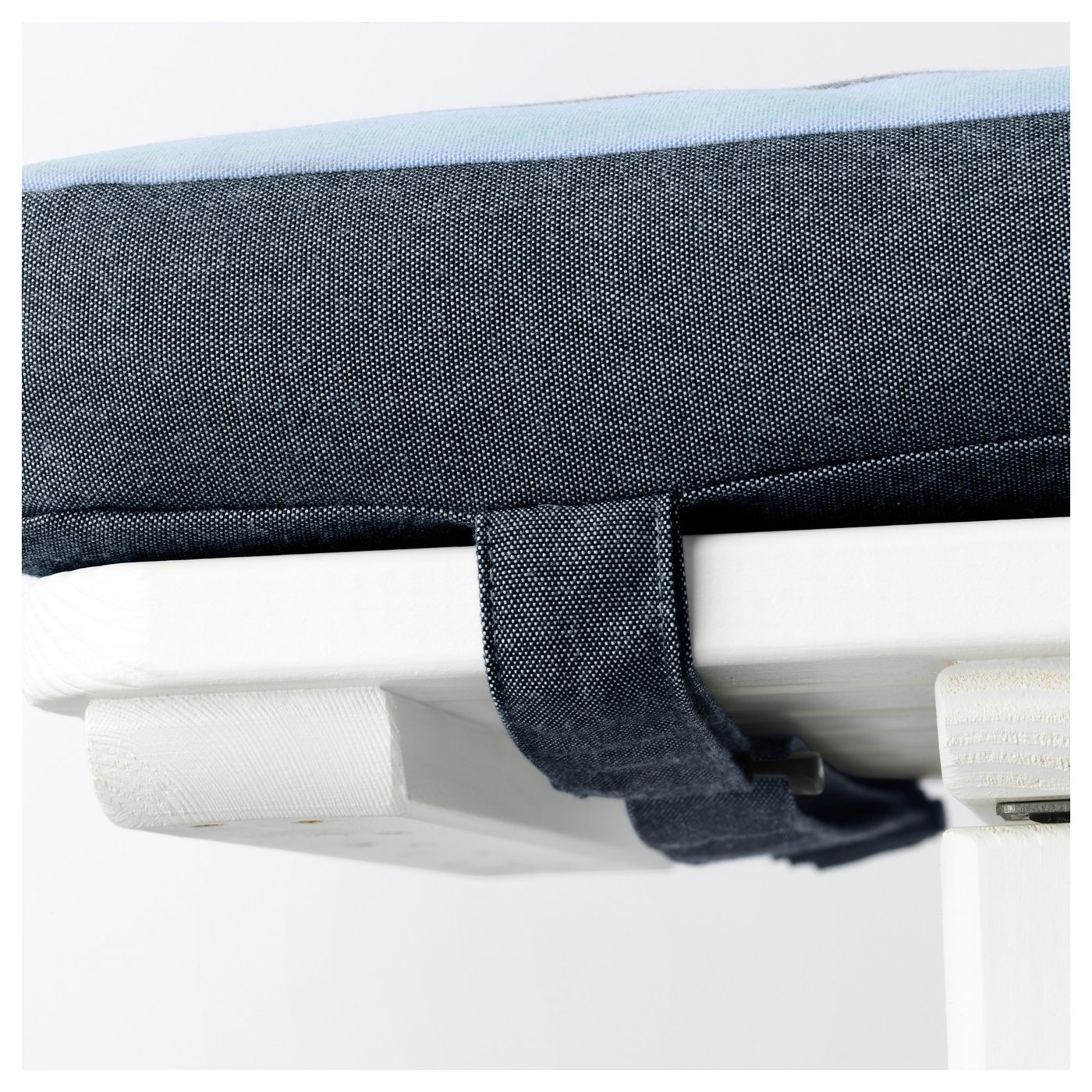 TÅSINGE Bench cushion, outdoor Blue 184x35 cm IKEA