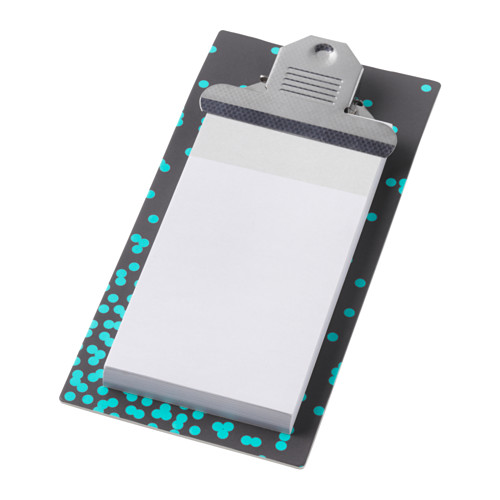 IKEA UPPFATTA clipboard with notepad