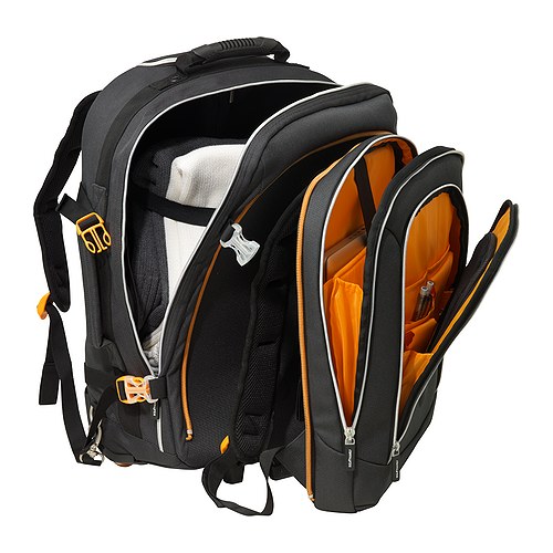 UPPTÄCKA Backpack on wheels Dark grey IKEA