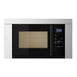 IKEA VÄRMA microwave oven 5 year guarantee. Read about the terms in the guarantee brochure.