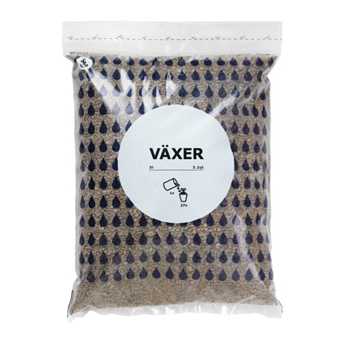 IKEA VÄXER growing media Pumice stones are perfect for hydroponic growing.