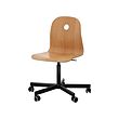 IKEA VÅGSBERG/SPORREN swivel chair You sit comfortably since the chair is adjustable in height.