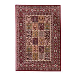 IKEA VALBY RUTA rug, low pile The thick pile dampens sound and provides a soft surface to walk on.