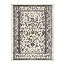 IKEA VALLÖBY rug, low pile The thick pile dampens sound and provides a soft surface to walk on.