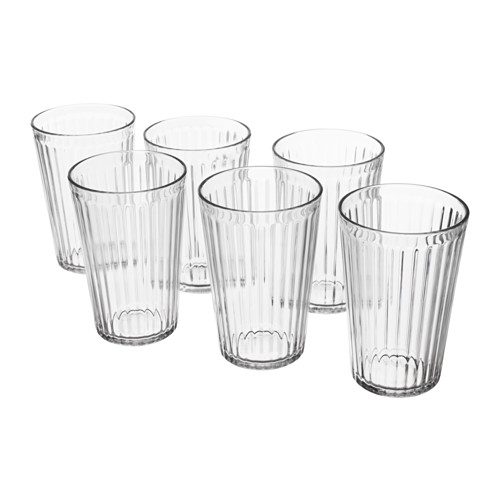 IKEA VARDAGEN glass Also suitable for hot drinks.
