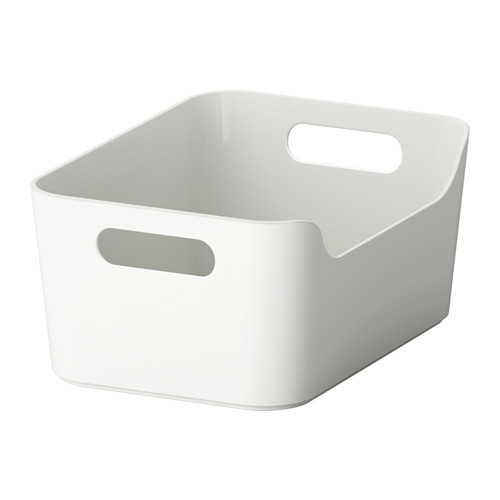IKEA VARIERA box Easy to clean, with soft rounded corners.