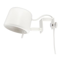 IKEA VARV clamp spotlight Easy to attach to the headboard for reading light in your bed.