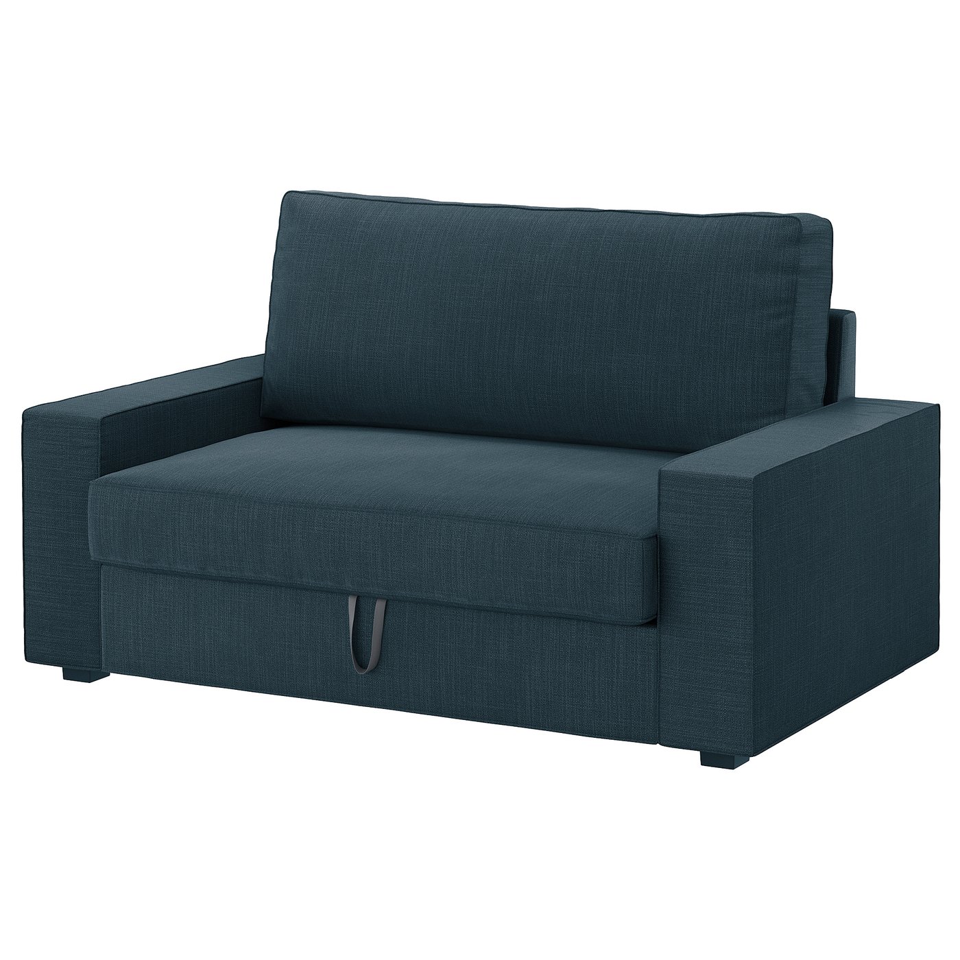 VILASUND Two Seat Sofa Bed Hillared Dark Blue IKEA