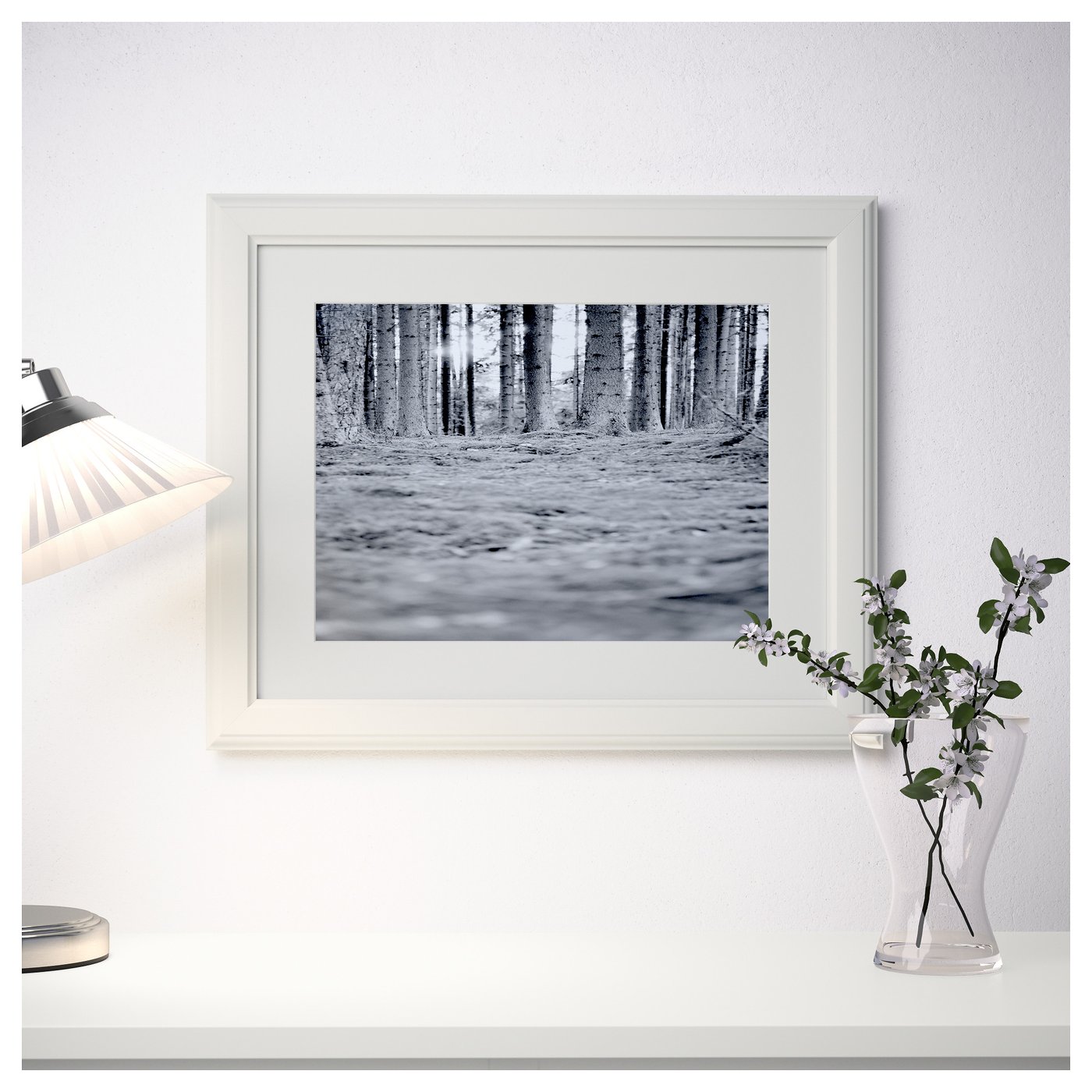 VIRSERUM Frame White 40x50 cm IKEA