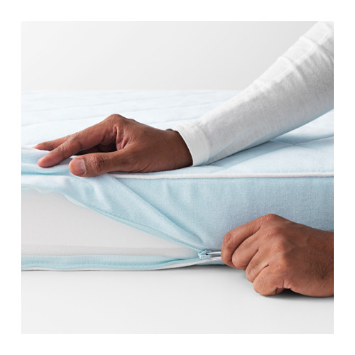 VYSSA VACKERT Mattress for cot Blue 60x120 cm IKEA