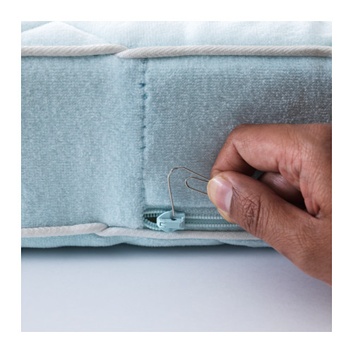 VYSSA VACKERT Mattress for cot Blue 60x120 cm IKEA