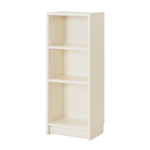 BILLY Könyvespolc IKEA Keskeny polcokkal hatékonyan kihasználhatod a szabad falfelületet, még a legkisebb helyen is. 