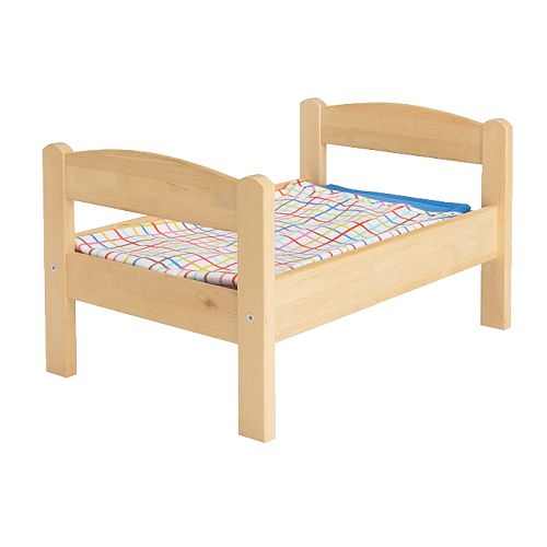 DUKTIG Babaágy+ágynm IKEA Szerepjátékra ösztönöz. 