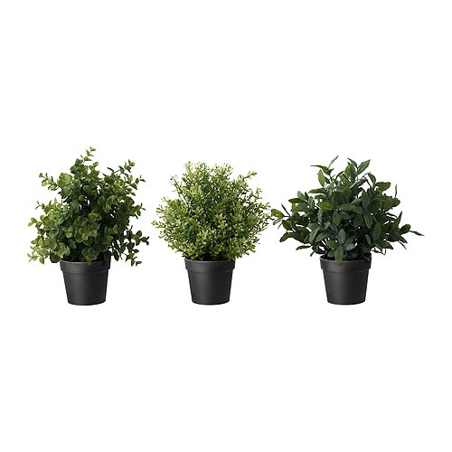 FEJKA Cserepes műnövény IKEA Élethű művirág, ami évről évre ugyanúgy fog kinézni. 