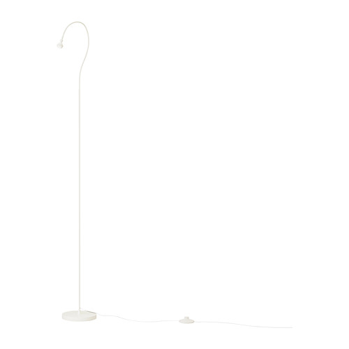 JANSJÖ LED-es álló-/olvasólámpa IKEA Keskeny kivitelezés; kisebb helyen is jól elfér.  LED-ekkel; kb. 