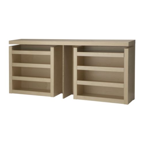 MALM 3db-os fejrész/ágypolc szet IKEA Rejtett tárolás olyan dolgok számára, amiket könnyen el akarsz érni. 
