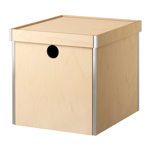 PRÄNT Doboz+tető IKEA A dobozban tárolhatsz újságokat, magazinokat, fényképeket vagy egyéb emlékeket. 