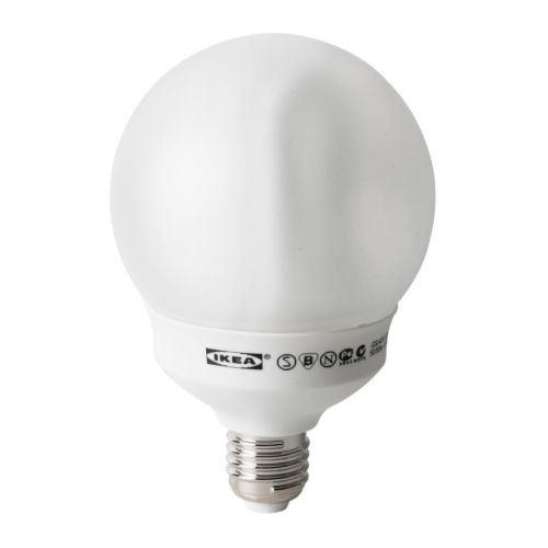 SPARSAM Energiatakarékos izzóE27 IKEA Energia hatékony; több, mint 10-szer hosszabb élettartamú, mint a hagyományos izzó. 