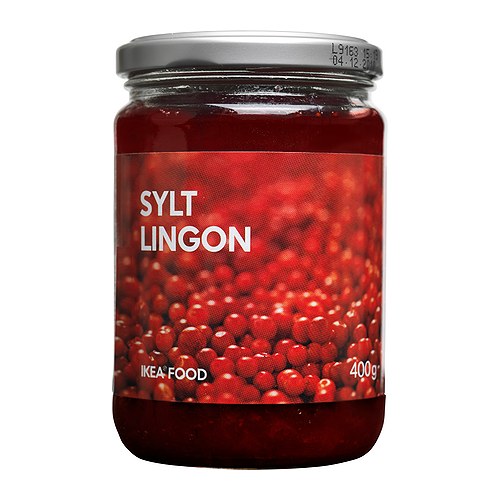 SYLT LINGON Vörösáfonya jam IKEA A vörösáfonya Svédország erdeiben nő. 